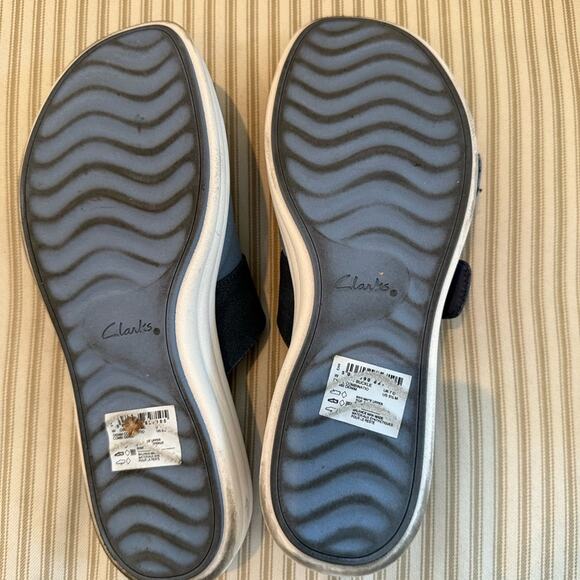 Clarks Drift Buckle Denim Combination - Picture 3 of 4